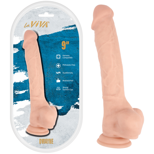 La Viva Dwayne 9" Dildo