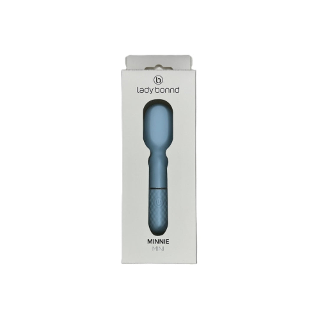 Lady Bonnd Minnie silicone Wand-Blue