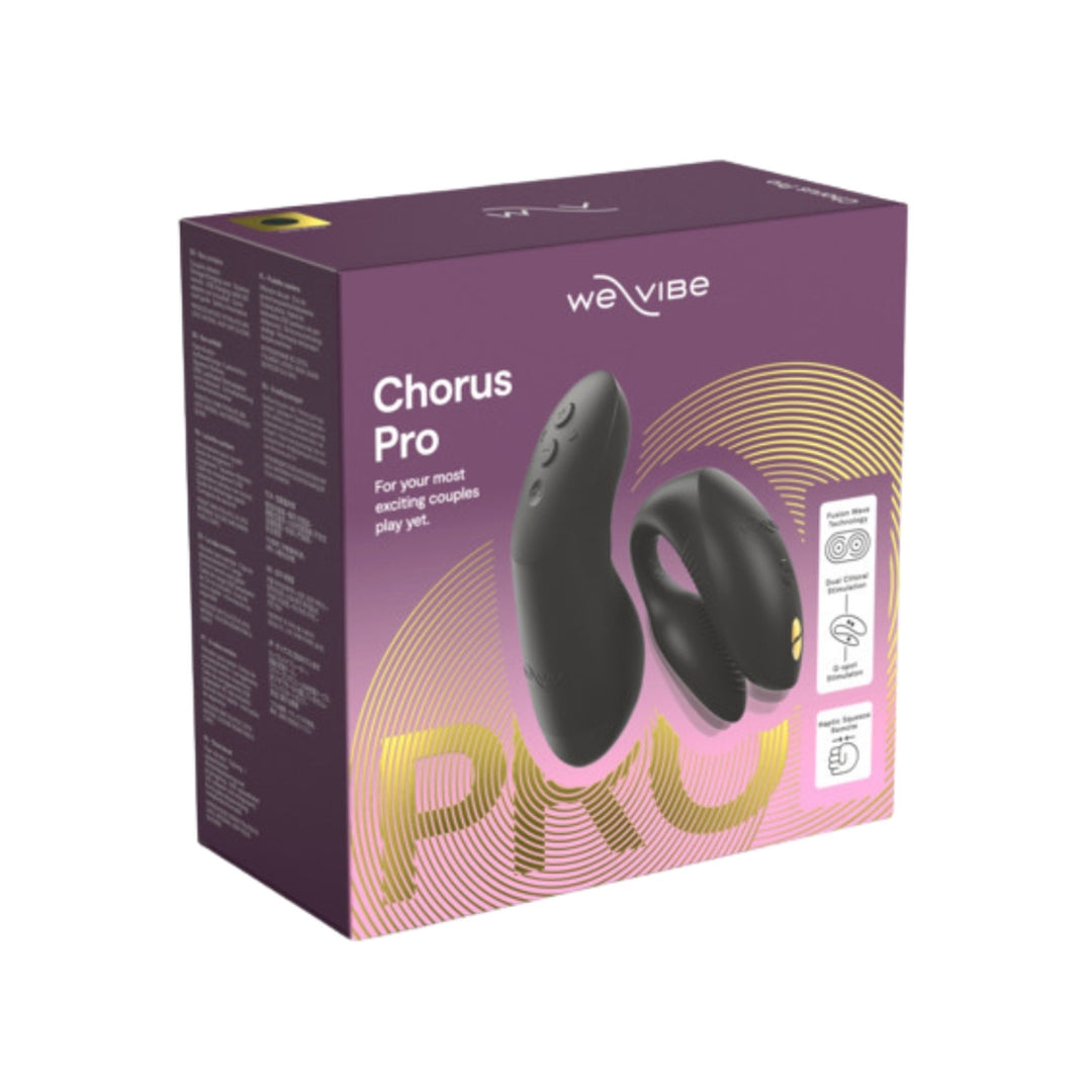 We Vibe Chorus  PRO Black Remote couples Vibe