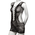 Calexotics Scandal Plus Size Peek-A-Boo Mini Dress 3XL