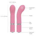 Pillow Talk RACY Swarovski Mini G-Spot Vibrator Pink
