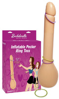Inflatable Pecker Penis Ring Toss Game – Bachelorette Party Favour