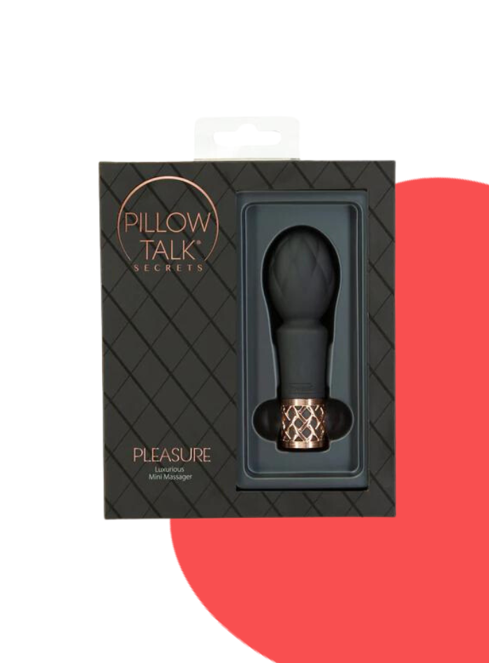 Pillow Talk Secrets PLEASURE mini body wand massager