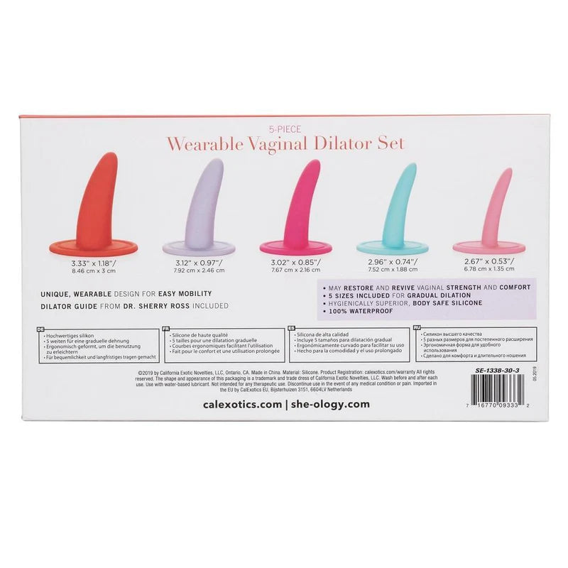 She-Ology 5-Piece Wearable Vaginal Dilator Set
