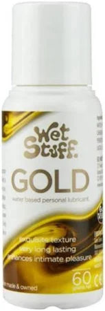 Wet Stuff Gold Water Based Lubricant Disc Top Bottle 60g
