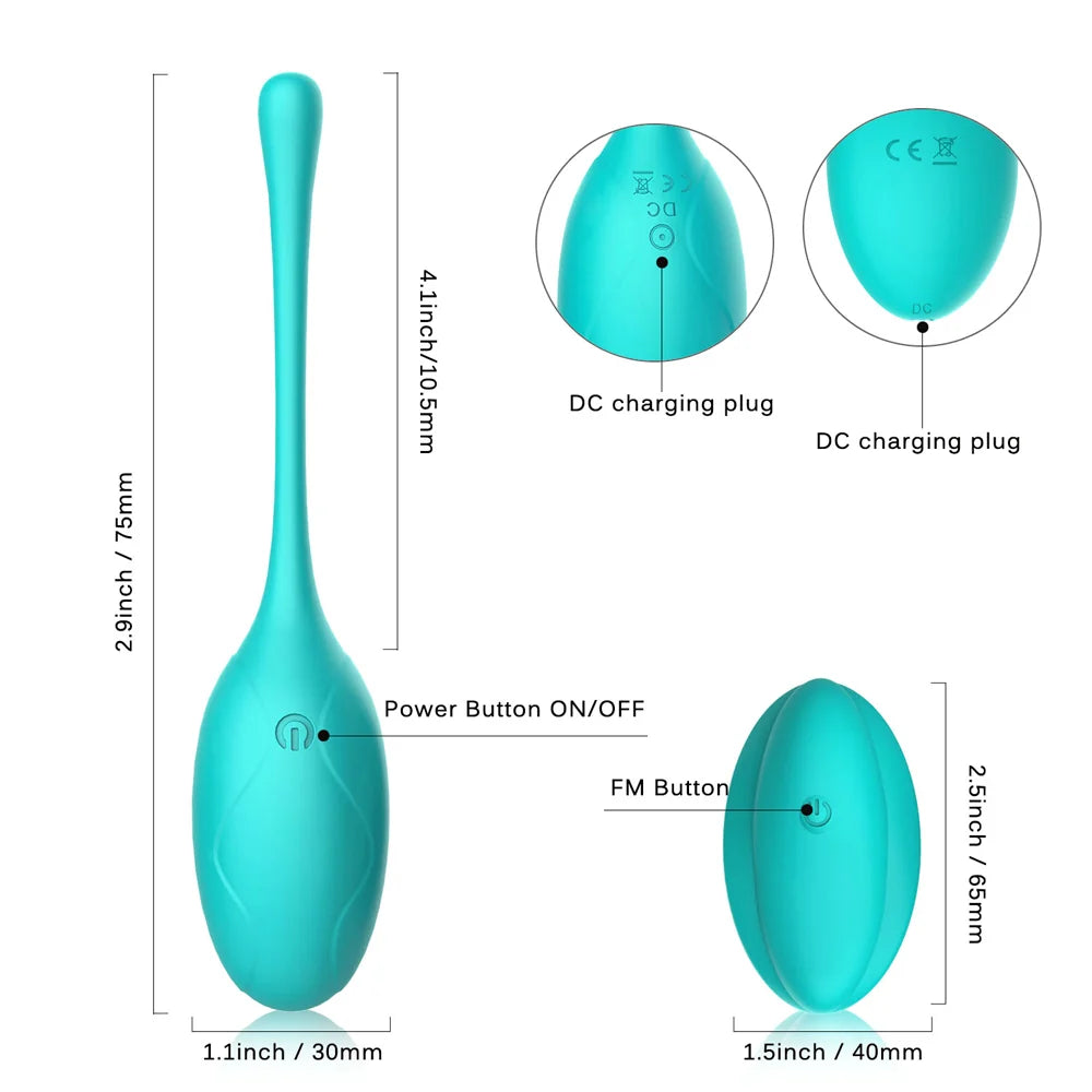 Winyi Kitty Wireless Remote Egg Vibrator | Rechargeable & Waterproof