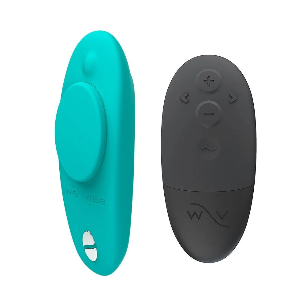 We-Vibe Moxie+ | Wearable App-Controlled Clitoral Vibrator | Aqua