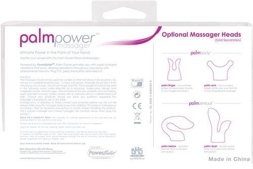 BMS Factory PALMPOWER Vibrating Body Wand Massager (mains powered)