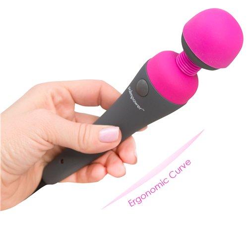 BMS Factory PALMPOWER Vibrating Body Wand Massager (mains powered)