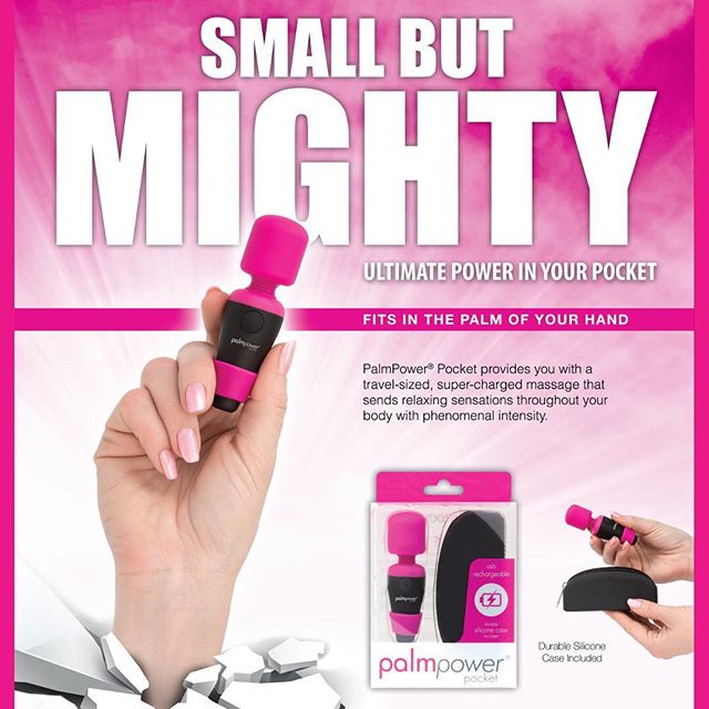 BMS Factory PalmPower Pocket Mini Body Wand Massager