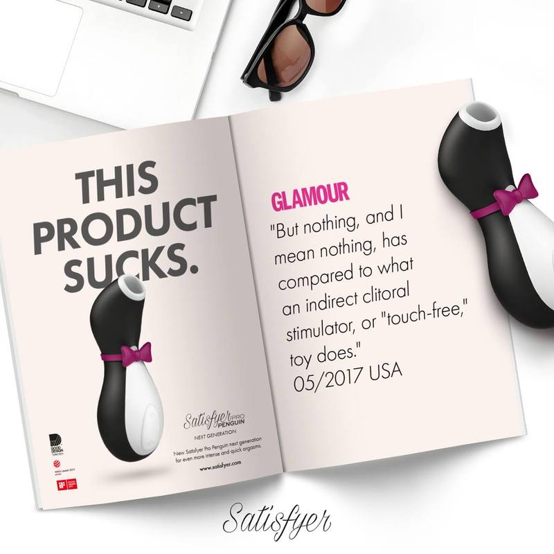 Satisfyer Pro Penguin Next Generation Rechargeable Massager - Black