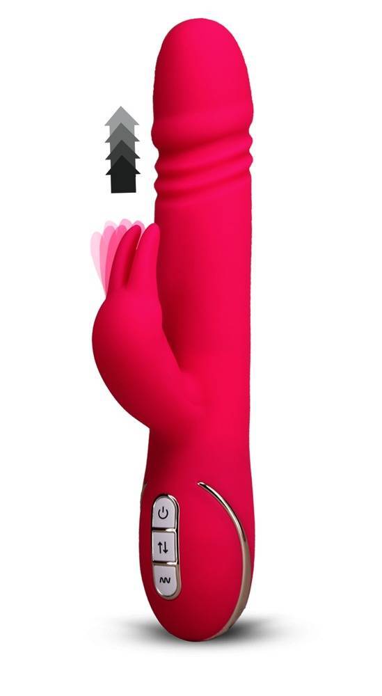 Vibe Couture SKATER thrusting rabbit vibrator Pink